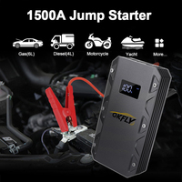 GKFLY urządzenie do uruchamiania awaryjnego samochodu 20000mAh 1500A 12V urządzenie zapłonowe Power Bank wzmacniacz do akumulatora samochodowego ładowarka do rozrusznik samochodowy Diesel benzynowych 2